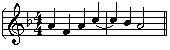 Tie over a bar line